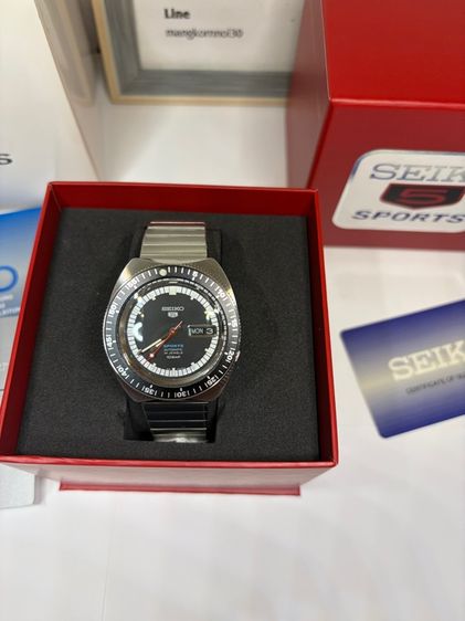 เงิน นาฬิกาSeiko 5 Sports LimitedEdition รุ่น SRPK17K1,SRPK17K,SRPK17