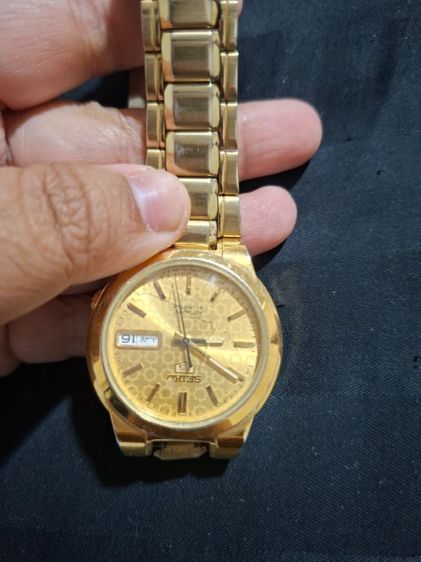 ทอง สแตนเลส Seiko 7S26-02R0 Automatic Watch