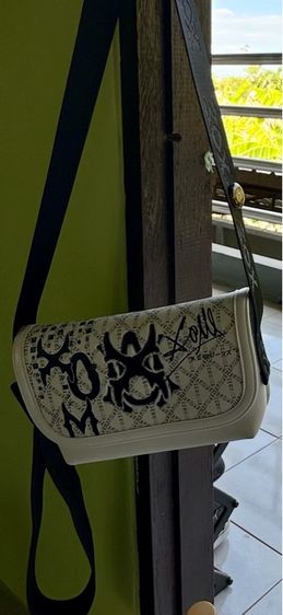 กระเป๋า XOM สีขาวลายโมโนแกรม รูปที่ 2