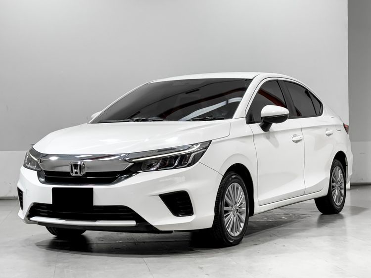 รถ Honda City 1.0 V สี ขาว