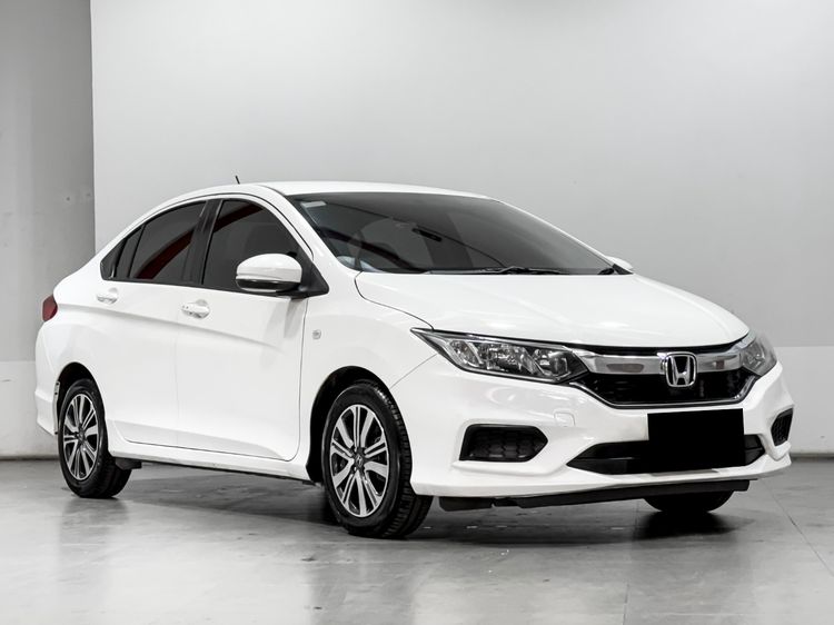 Honda City 2019 1.5 V Sedan เบนซิน เกียร์อัตโนมัติ ขาว รูปที่ 3