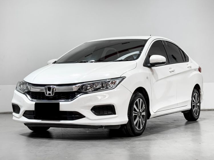 Honda City 2019 1.5 V Sedan เบนซิน เกียร์อัตโนมัติ ขาว