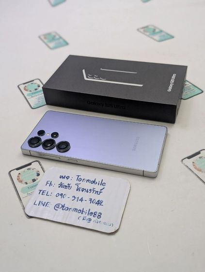 Samsung Galaxy S25 Ultra 512 Gb Blue ศูนย์ไทย สภาพสวย อุปกรณ์ครบยกกล่อง ขาดสายชาร์จ ประกัน Samsung Care ถึงปี 70 ถูกๆ เพียง 27,990 บาท ครับ รูปที่ 2