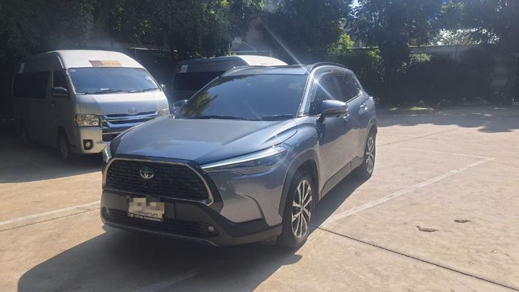 Toyota Corolla Cross 2023 1.8 Hybrid Premium Safety Utility-car ไฮบริด ไม่ติดแก๊ส เกียร์อัตโนมัติ เทา รูปที่ 2