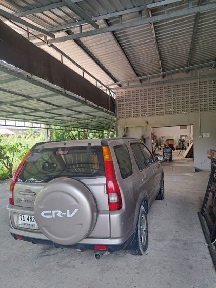 Honda CR-V 2003 2.0 E 4WD Van เบนซิน LPG เกียร์อัตโนมัติ บรอนซ์ทอง รูปที่ 2