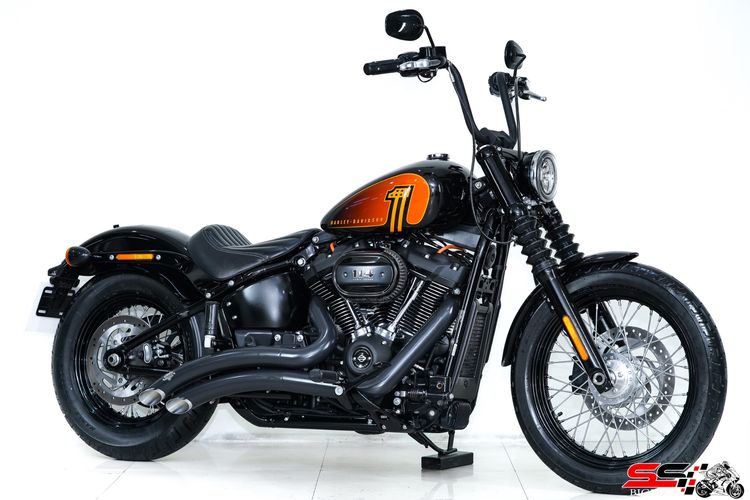 HARLEY STREET BOB 114 ปี2021 มือเดียว วิ่งน้อย 700km ไมล์แท้ ท่อVance hines สภาพป้ายแดงไร้ริ้วรอย ฟรีดาวน์ รูปที่ 13
