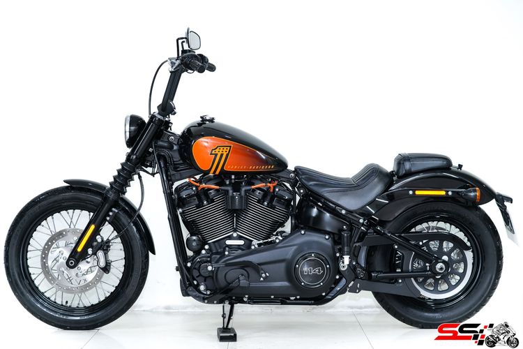 HARLEY STREET BOB 114 ปี2021 มือเดียว วิ่งน้อย 700km ไมล์แท้ ท่อVance hines สภาพป้ายแดงไร้ริ้วรอย ฟรีดาวน์ รูปที่ 8