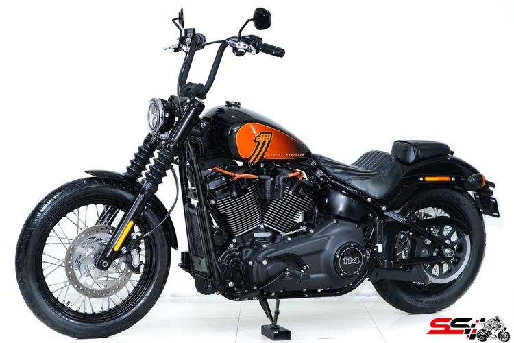 HARLEY STREET BOB 114 ปี2021 มือเดียว วิ่งน้อย 700km ไมล์แท้ ท่อVance hines สภาพป้ายแดงไร้ริ้วรอย ฟรีดาวน์ รูปที่ 3