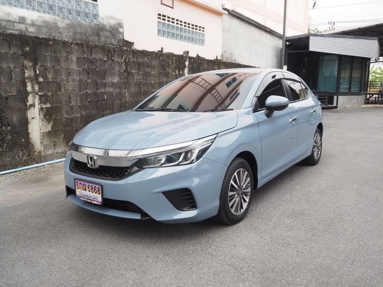 Honda City 2022 1.0 SV Sedan เบนซิน ไม่ติดแก๊ส เกียร์อัตโนมัติ เทา รูปที่ 2