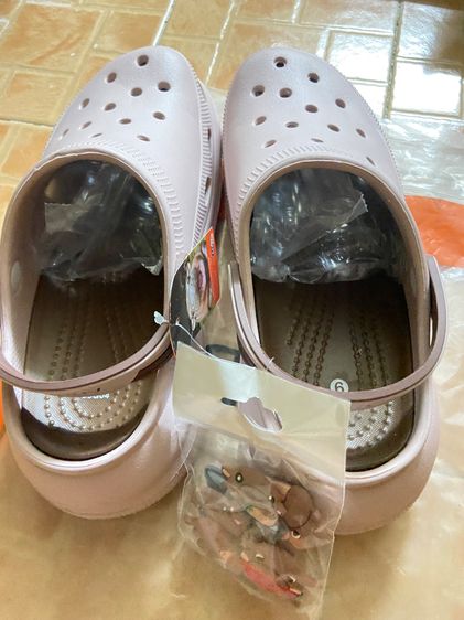 อื่นๆ รองเท้าส้นเตารีด อื่นๆ UK 6 | EU 39 1/3 | US 7.5 ชมพู รองเท้าแตะหัวโตADDA