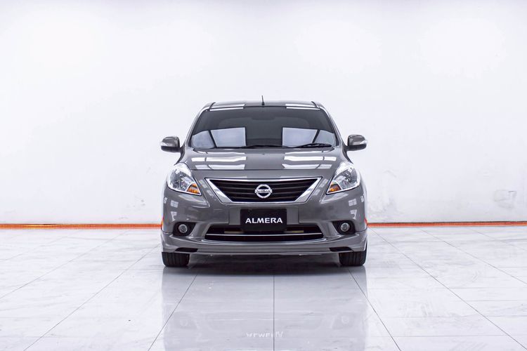 Nissan Almera 2012 1.2 E Sedan เบนซิน ไม่ติดแก๊ส เกียร์อัตโนมัติ น้ำตาล รูปที่ 4