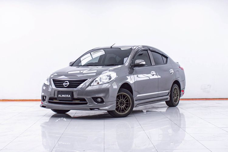 รถ Nissan Almera 1.2 E สี น้ำตาล