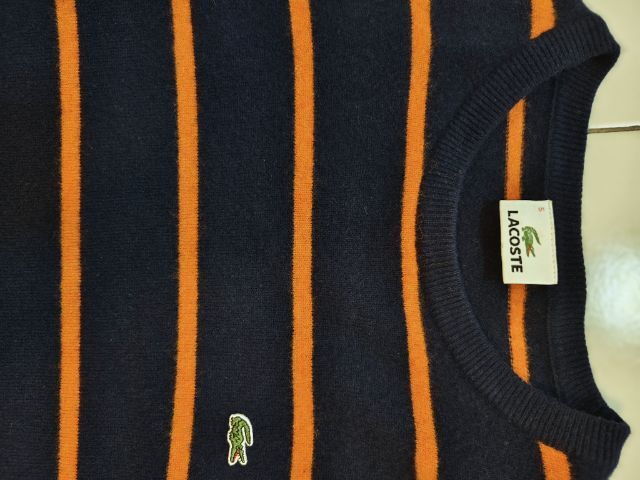 เสื้อไหมพรม lacoste size 5 อก41ยาว26 สภาพใหม่มาก รูปที่ 4