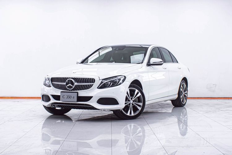 รถ Mercedes-Benz C-Class C350 สี ขาว