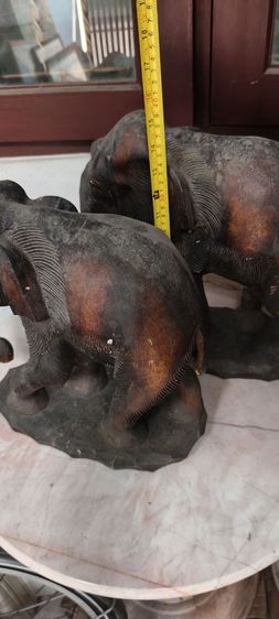 ขายช้างไม้แกะเก่าๆ1คู่ รูปที่ 16