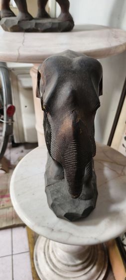 ขายช้างไม้แกะเก่าๆ1คู่ รูปที่ 11