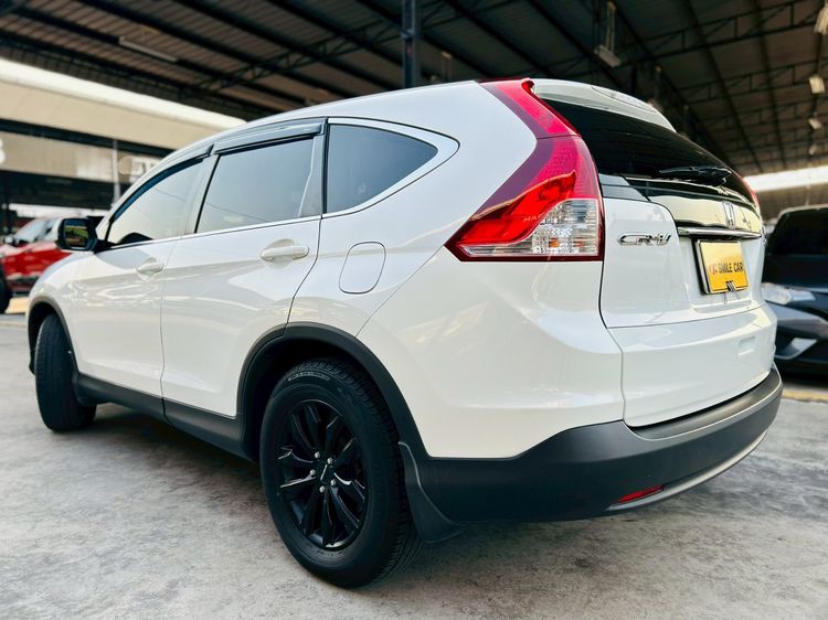 Honda CR-V 2013 2.0 E 4WD Utility-car เบนซิน ไม่ติดแก๊ส เกียร์อัตโนมัติ ขาว รูปที่ 4