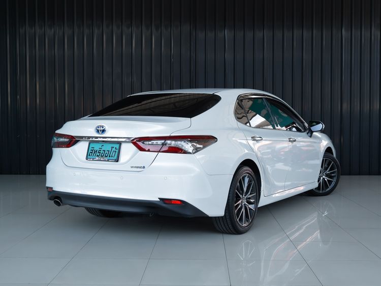 Toyota Camry 2024 2.5 HEV Premium Sedan ไฮบริด ไม่ติดแก๊ส เกียร์อัตโนมัติ ขาว รูปที่ 4