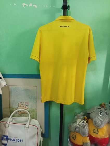 เสื้อโปโลคอปกสีเหลือ Warrix รูปที่ 2
