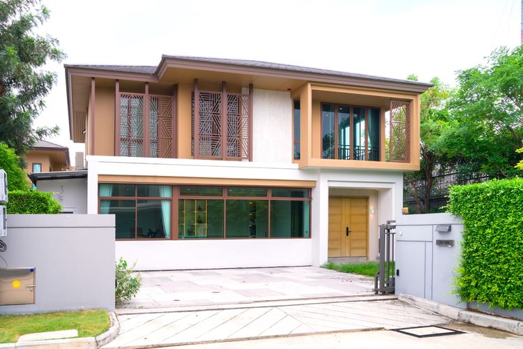 Sansiri ตกแต่งครบ 2024 ขายบ้านเดี่ยวบุราสิริ วัชรพล เฟส 2 บ้านใหม่มาก พื้นที่ 101.40 ตร.ว. เฟอร์นิเจอร์และเครื่องใช้ไฟฟ้าครบ พร้อมเข้าอยู่ รูปที่ 2