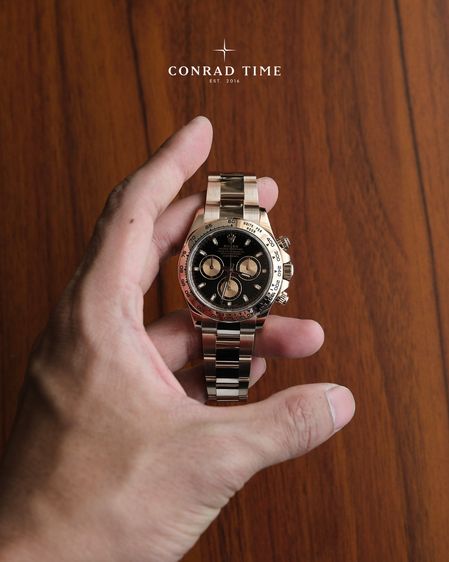 Rolex Daytona 116505 Black Dial Everose Gold Oyster 2019 40mm. Fullset 99 รูปที่ 2
