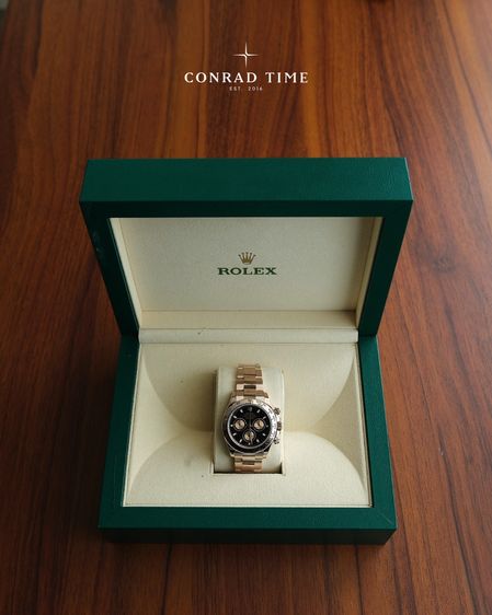 Rolex Daytona 116505 Black Dial Everose Gold Oyster 2019 40mm. Fullset 99 รูปที่ 4