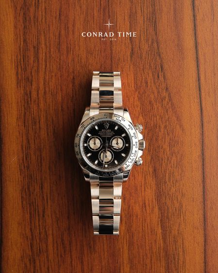 Rolex Daytona 116505 Black Dial Everose Gold Oyster 2019 40mm. Fullset 99