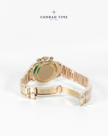 Rolex Daytona 116505 Black Dial Everose Gold Oyster 2019 40mm. Fullset 99 รูปที่ 12