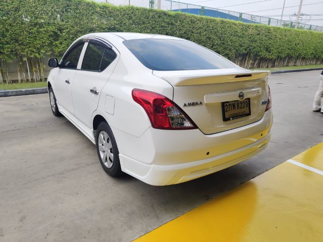 Nissan Almera 2013 1.2 E Sedan เบนซิน ไม่ติดแก๊ส เกียร์อัตโนมัติ ขาว รูปที่ 4