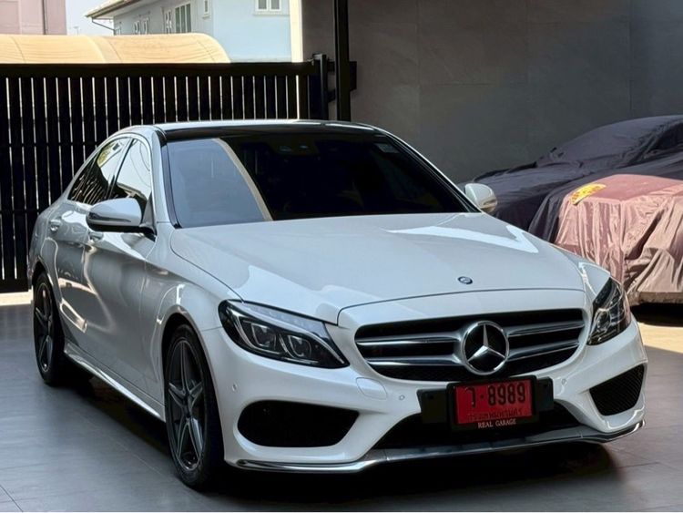 Mercedes-Benz C-Class 2015 C250 Sedan เบนซิน ไม่ติดแก๊ส เกียร์อัตโนมัติ ขาว รูปที่ 3