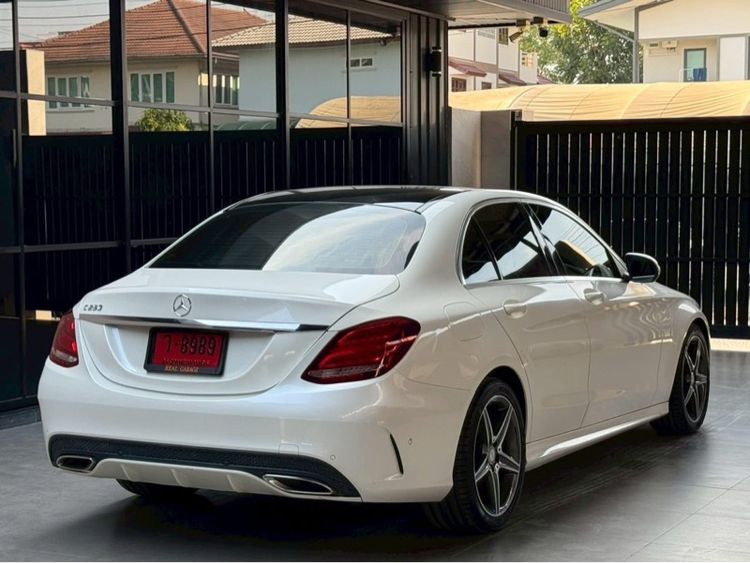 Mercedes-Benz C-Class 2015 C250 Sedan เบนซิน ไม่ติดแก๊ส เกียร์อัตโนมัติ ขาว รูปที่ 4
