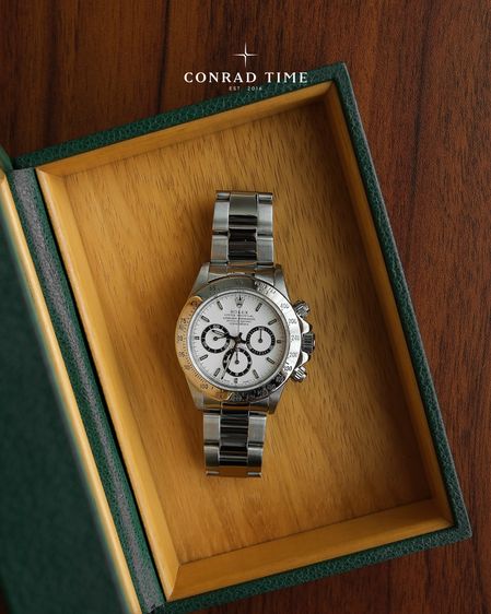Rolex Daytona 16520 'Zenith White Dial Oyster Steel 1997 40mm. Fullset 99 รูปที่ 4
