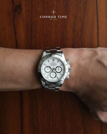 Rolex Daytona 16520 'Zenith White Dial Oyster Steel 1997 40mm. Fullset 99 รูปที่ 3