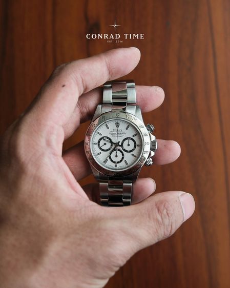 Rolex Daytona 16520 'Zenith White Dial Oyster Steel 1997 40mm. Fullset 99 รูปที่ 2