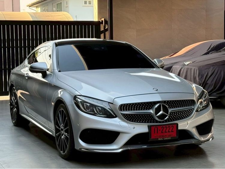 Mercedes-Benz C-Class 2017 C250 Sedan เบนซิน ไม่ติดแก๊ส เกียร์อัตโนมัติ เทา รูปที่ 2