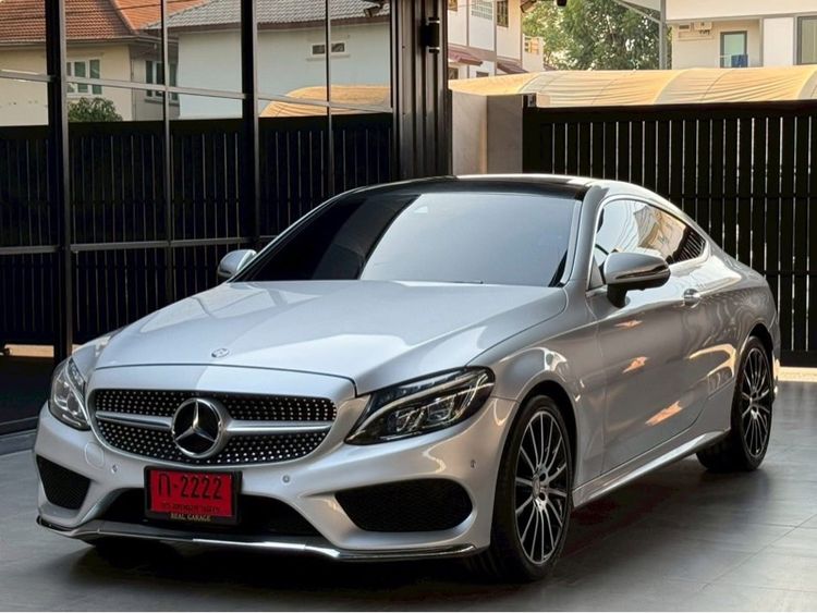 รถ Mercedes-Benz C-Class C250 สี เทา