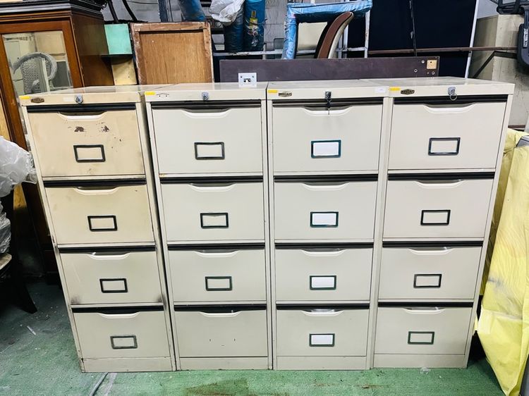 ตู้เหล็กเก็บเอกสาร 4 ลิ้นชัก Lucky มาตรฐาน มอก รูปที่ 2