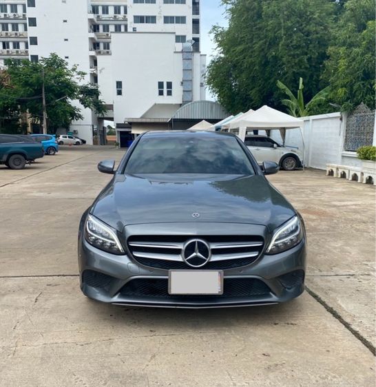 รถ Mercedes-Benz C-Class C220 สี เทา