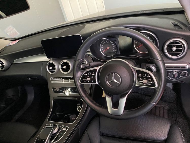 Mercedes-Benz C-Class 2018 C220 Sedan ดีเซล ไม่ติดแก๊ส เกียร์อัตโนมัติ เทา รูปที่ 3