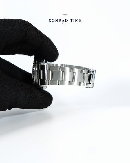 Rolex Submariner 16610 'Kermit  Black Dial Oyster Steel 2007 40mm. Fullset  รูปที่ 15