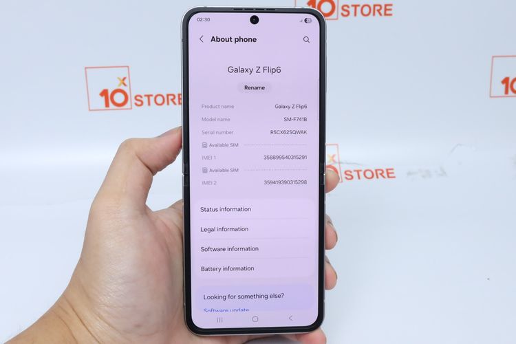 Samsung Galaxy Z Flip 6 12.256GB - ID26010208 รูปที่ 10