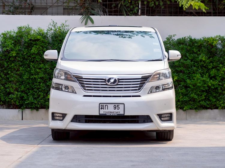 Toyota Vellfire 2012 2.4 V Utility-car เบนซิน ไม่ติดแก๊ส เกียร์อัตโนมัติ ขาว รูปที่ 2