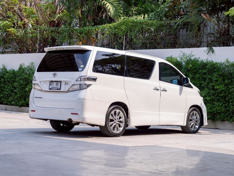 Toyota Vellfire 2012 2.4 V Utility-car เบนซิน ไม่ติดแก๊ส เกียร์อัตโนมัติ ขาว รูปที่ 4