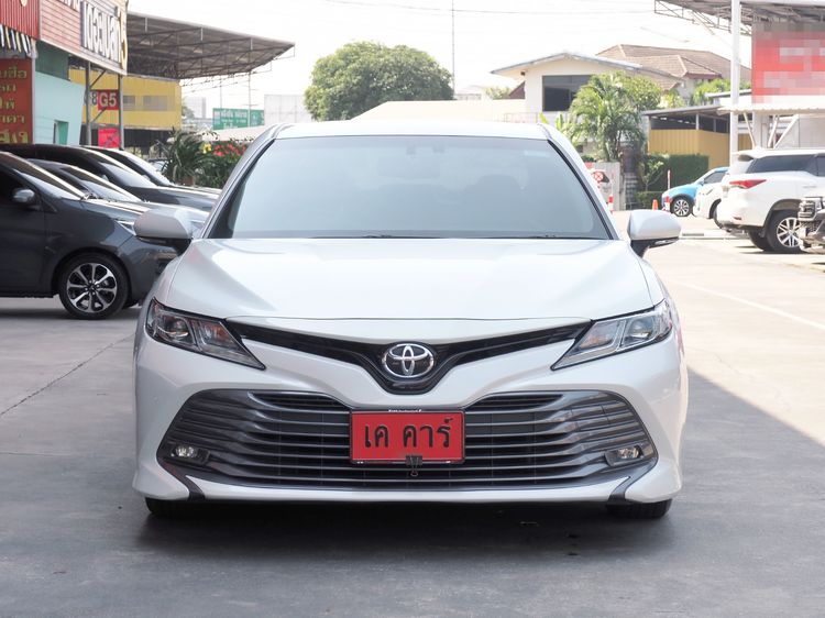 Toyota Camry 2020 2.0 G Sedan เบนซิน ไม่ติดแก๊ส เกียร์อัตโนมัติ ขาว รูปที่ 2