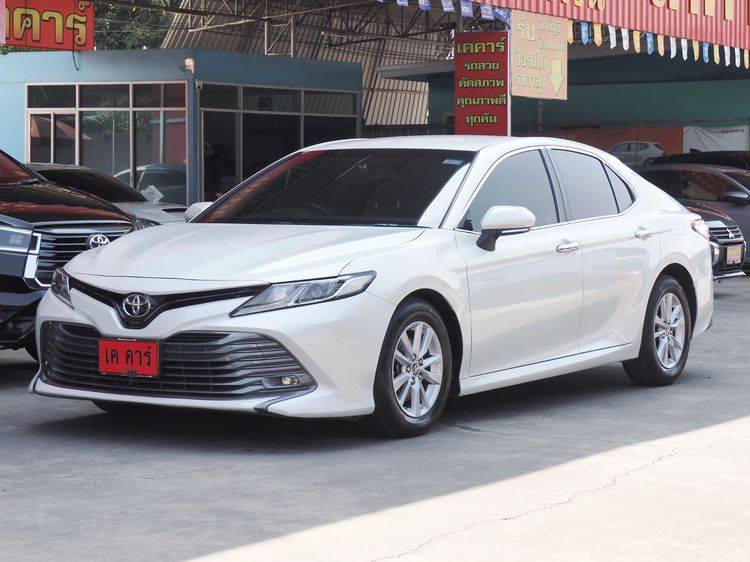Toyota Camry 2020 2.0 G Sedan เบนซิน ไม่ติดแก๊ส เกียร์อัตโนมัติ ขาว รูปที่ 3
