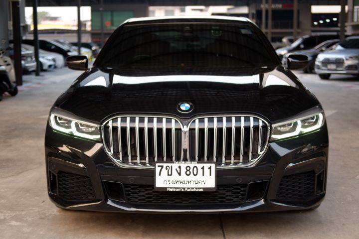 BMW Series 7 2021 730Ld Sedan ดีเซล ไม่ติดแก๊ส เกียร์อัตโนมัติ ดำ รูปที่ 2