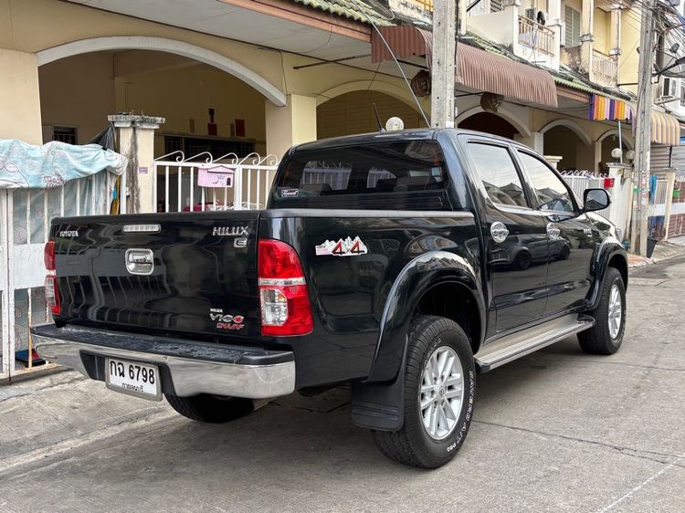 รถ Toyota Hilux Vigo Champ Double Cab 2.5 E VNT 4WD สี ดำ