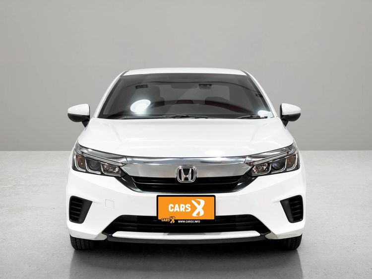 Honda City 2022 1.0 V Sedan เบนซิน ไม่ติดแก๊ส เกียร์อัตโนมัติ ขาว รูปที่ 2