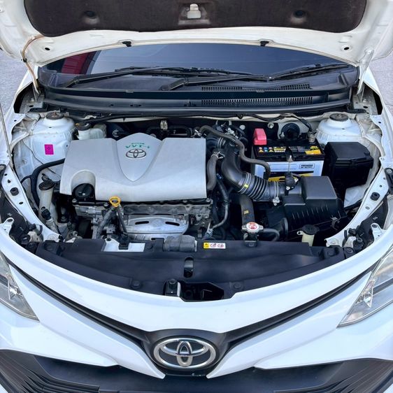 Toyota Vios 2019 1.5 Entry Sedan เบนซิน ไม่ติดแก๊ส เกียร์อัตโนมัติ ขาว รูปที่ 3