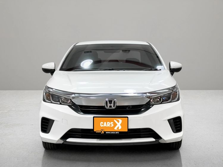 Honda City 2022 1.0 V Sedan เบนซิน ไม่ติดแก๊ส เกียร์อัตโนมัติ ขาว รูปที่ 2